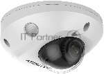 Видеокамера4Мп ул. компактная IP-камера с EXIR до 30м и технологией AcuSense1/3" Progressive Scan CMOS; 4мм; 83.7; мех.