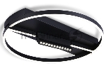 Светильник Ambrella light FL51460/1+1 BK черный  72W 3000K-6400K+4200K D600*110 (ПДУ РАДИО 2.4G)