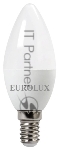 Лампа светодиодная EUROLUX LL-E-C37-7W-230-4K-E14 свеча