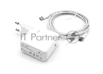 Блок питания (сетевой адаптер) для ноутбуков Apple 5V 3A/9V 3A/15V 2A/20V 1.5A 30W Type-C OEM
