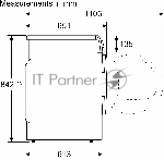 Сушильная машина Bosch WQB245B0ME белый, 9 кг, сушка - конденсационная, программ - 14, 59.8 x 84.2 x 65.1 см, вид 16
