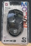 (Из ремонта, рабочая, гарантия 7 дней) Мышь беспроводная Defender Datum MM-265 черный, 1600 dpi, радиоканал, USB, кнопки - 4
