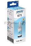 Чернила Epson 673 C13T673598 (аналог C13T67354A) светло-голубой 70мл для Epson L800/L810/L850/L1800