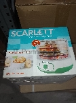 (Б/У) Сушилка для овощей и фруктов SCARLETT SC-FD421015 WHITE/GREEN [Cм.описание!]