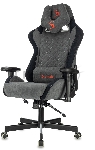 Кресло игровое эргономичное A4Tech Bloody GC-580 серый/черный искусственная замша с подголов. крестов., вид 26