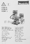 Строительный пылесос Makita VC3011L 1000Вт,3600л\м,210мбар,30л,шланг36ммх3.5м,10.5кг,кор,2нас,2 п\сб,щетка,2адапт,2труб, вид 5