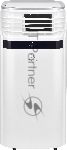 Кондиционер мобильный Electrolux EACM-22 JK/N3 22000 BTU, 70 м², 55 дБ, охлаждение, обогрев, осушение, белый