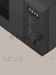 Микроволновая печь Tuvio MW03GB, 20 л с функцией разморозки, регулировкой мощности и автоменю серый, вид 11