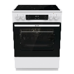 Плита электрическая Gorenje GEC6C40WG белый, конфорок 4 шт, духовка 71 л, 60 см x 85 см x 60 см