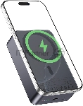 Мобильный аккумулятор Hoco J160 20000mAh 3A серый (64103), вид 8