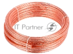 Акустический кабель Cablexpert CC-TC2x2,5-10M, прозрачный,  10 м, бухта