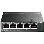 Коммутатор TP-Link 5-Port Gigabit Easy Smart Switch with 4-Port PoE+