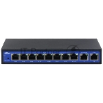 Wi-Fi контроллер Dahua DH-ERC210-P, 10×1 Гбит/с (1 WAN, 1 WAN/LAN, 8 LAN PoE), управляемый