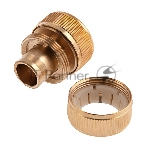 Муфта ремонтная для шланга, 3/4", латунная Palisad