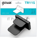 Заглушка для трекового шинопровода Gauss черный