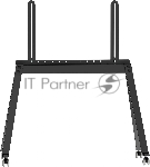 Стойка для телевизора Ultramounts UM312B черный 49"-75" макс.40кг напольный, вид 12