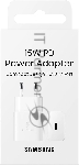Сетевое зарядное устройство Samsung Adapter 15W Type C белый (EP-T1510NWEGEU)