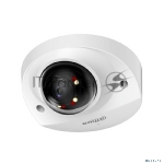Уличная мини-купольная IP-видеокамера SmartDualLight Dahua DH-IPC-HDBW2449FP-AS-IL-0280B 4Мп, 1/2.9” CMOS, объектив 2.8мм, видеоаналитика, микрофон, ИК 30м, LED 30м, IP67, металл