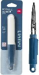 Ножницы Deli EZ508BLUE EZ508 Linfini бытовые 125мм ручки пластиковые сталь синий блистер, вид 3