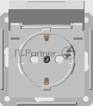 Розетка 1-м СП W59aqua 16А защ. шторки с заземл. бел. IP44 SchE RS16-152B-18