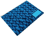 Папка на молнии ZIP Silwerhof FABRIC A5+ ПВХ 0.25мм