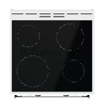 Плита электрическая Gorenje GEC6C40WG белый, конфорок 4 шт, духовка 71 л, 60 см x 85 см x 60 см, вид 3