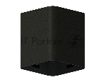 Корпус светильника C7813 SBK черный песок 70*70*H80mm MR16 GU5.3