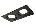 Комплект встраиваемого светильника Ambrella light XC7636060 SBK черный песок MR16 GU5.3 (C7636, N7021)