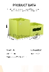 Органайзер настольный Deli EZ25150 Rio 175x90x92мм, зеленый, пластик
