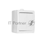 Выключатель 2-кл. ОП Аллегро 10А IP54 белый UNIVersal 5563491
