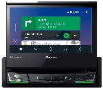 Автомагнитола Pioneer AVH-Z7250BT, 1 DIN, CD, Bluetooth, USB Type-A, AUX, CarPlay, пульт ДУ, съёмная панель
