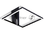 Светильник Ambrella light FL51464/1+1 BK черный 70W 3000K-6400K+4200K 500*500*110 (ПДУ РАДИО 2.4G)