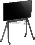 Стойка для телевизора Ultramounts UM312B черный 49"-75" макс.40кг напольный, вид 9