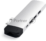 USB-концентратор Satechi ST-TCPHES, USB Type-C, USB 3.0/RJ-45/USB Type-C/HDMI/microSD, USB