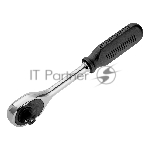 Ключ-трещотка Сибртех 1/2", 45 зубьев, с быстрым сбросом, CrV, хром