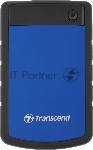 Внешний HDD 2.5" Transcend StoreJet 25H3, 2TB, USB 3.2 Gen 1 Type-A, 5400 rpm, синий