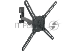Кронштейн для телевизора Kromax ATLANTIS-10 серый 22"-65" макс.40кг настенный поворот и наклон