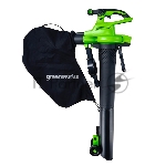 Воздуходув-Садовый Пылесос аккумуляторный GreenWorks GD40BVIIk4, 40V, бесщеточный, c 1хАКБ 4Ач и ЗУ (2406907UB)