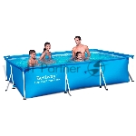 Бассейн Bestway каркасный прямоугольный Steel Pro 300х201х66 см, 3300л., 56404 Bestway