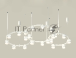 Светильник Ambrella light XR92082200/22 SWH/FR белый песок/белый матовый GX53 (A9208, C9241, C9236, C9231, N8444)