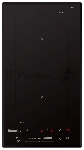 Индукционная варочная поверхность Hotpoint HS 1430 BA, 2 конфорки, с зоной расширения, стеклокерамика, 3500 Вт