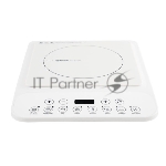 Плита настольная электрическая Centek CT-1517 белый, 2 кВт, индукция, конфорки - 1, стеклокерамика, сенсор