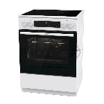 Плита электрическая Gorenje GEC6C40WG белый, конфорок 4 шт, духовка 71 л, 60 см x 85 см x 60 см, вид 6