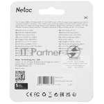 Флешка USB Netac U182 (NT03U182N-256G-32RE), 256Gb, USB 3.0, R/W 70/30, черный/красный
