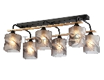 Светильник Ambrella light TR3033250/6 BK/WD черный/дерево E27/6 max 60W 580*340*245
