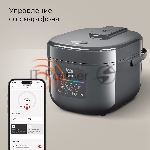 Мультиварка Redmond MC100S 860 Вт, 5 л, 12 программ, черный/ металлик, вид 6