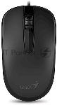 Мышь проводная Genius DX-120 черный, 1000 dpi, USB, кнопки - 3