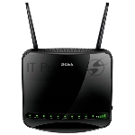 Беспроводной маршрутизатор/роутер D-Link DWR-956/4HDB1EAC1200 с поддержкой 4G LTE, портами Gigabit Ethernet и 1 FXS-портом