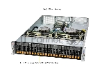 Сервер в сборе SYS-221H-TN24R (bundle12): 2U/2x Xeon Silver 4510/4x DDR5 32GB 5600 ECC/1x SSD NVME 480GB, M.2"/1x Dual-Port 1GbE RJ45/2x 1600W Power (24 NVME config, Fan+ Heatsink Upgrade)