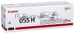 Картридж лазерный Canon 055 H C (3019C002) голубой (5900 стр.) для Canon i-SENSYS серий MF740, LBP660